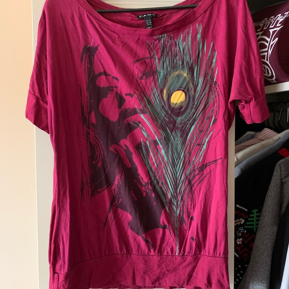 Fuchsia shirt